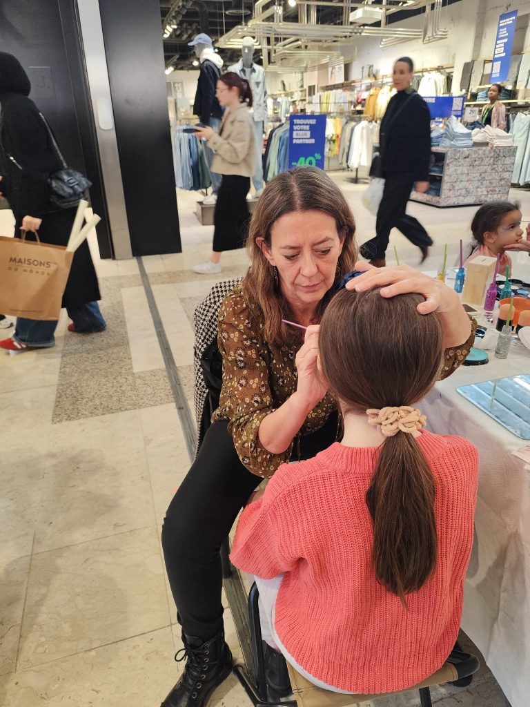 Atelier maquillage au Polygone