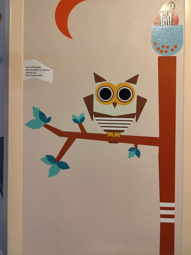 Décor de l'espace enfant au CHU de Montpellier