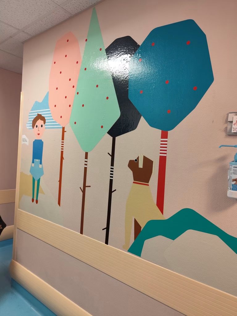 Espace pour les enfants au CHU de Montpellier