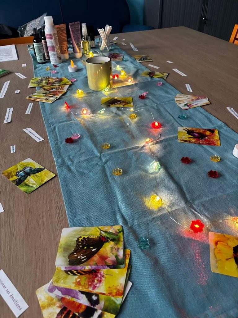 Atelier relaxation au service MPEA du CHU de Montpellier